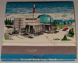 Big Rock Point Nuclear Power Plant - Matchbook